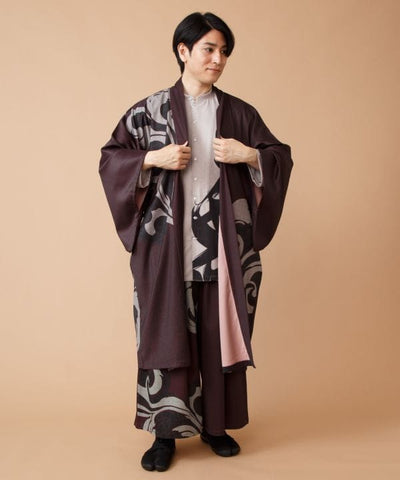 FUKUJIKAKU - Artistic Kanji Print Shirt by Kaya - Ametsuchi