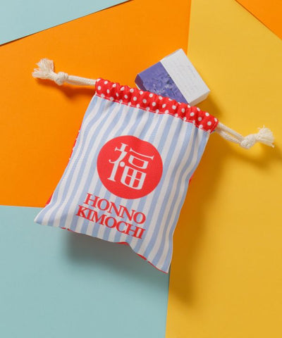 Lucky Motif Drawstring Pouch