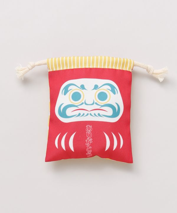 Lucky Motif Drawstring Pouch