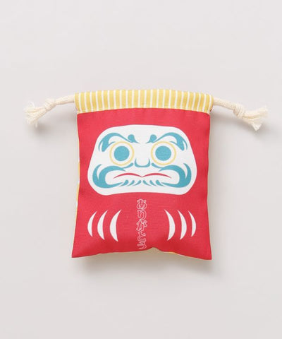 Lucky Motif Drawstring Pouch