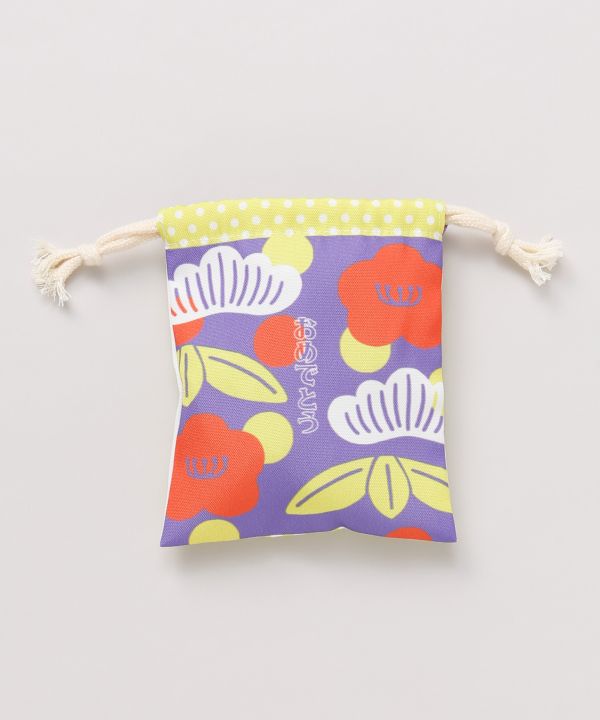 Lucky Motif Drawstring Pouch