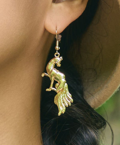 Japanese Mythical Creature Earrings