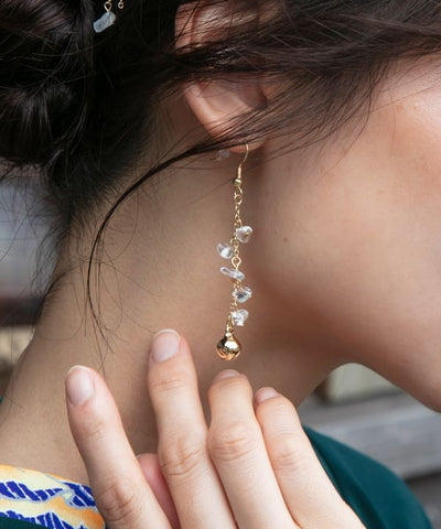 Japanese Mythical Creature Earrings by Kaya - Ametsuchi