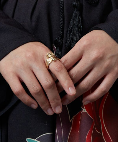 Japanese Mythical Creature Ring by Kaya - Ametsuchi