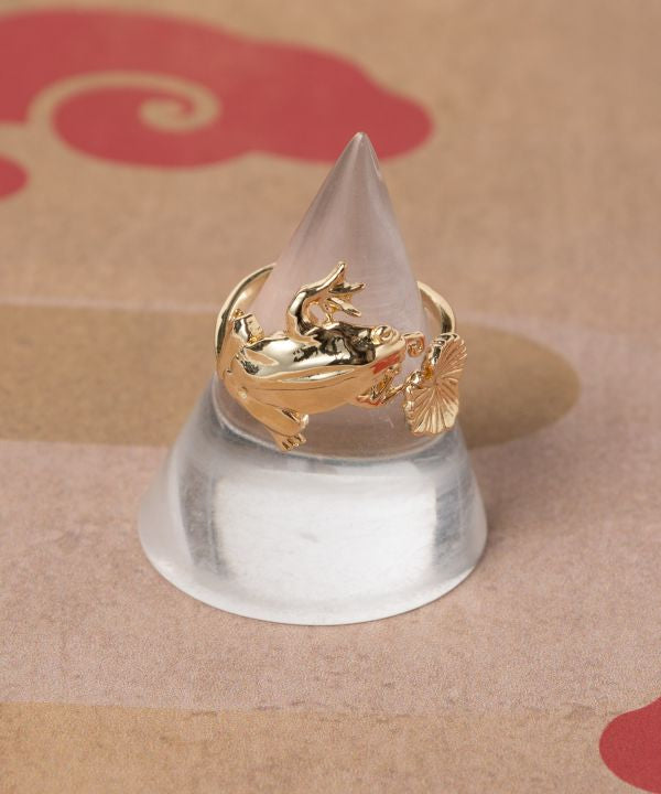 Japanese Mythical Creature Ring by Kaya - Ametsuchi