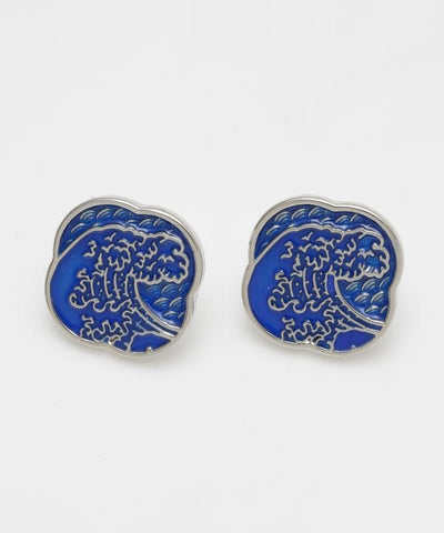 Modern Ukiyo-e Earrings