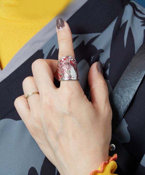 Modern Ukiyo-e Ring