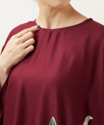 YURI KAORU - Comfort Rayon Lily Top