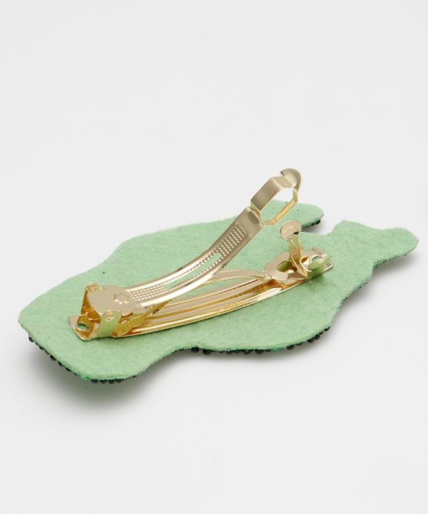 Ukiyo-e Beaded Hair Clip