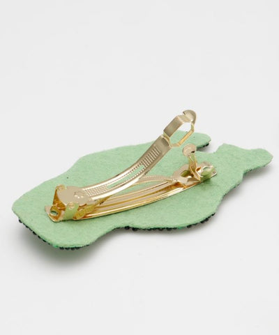 Ukiyo-e Beaded Hair Clip