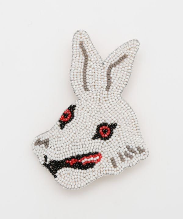 Ukiyo-e Beaded Hair Clip