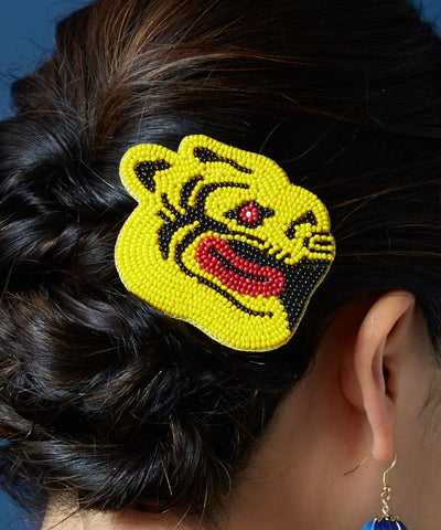 Ukiyo-e Beaded Hair Clip