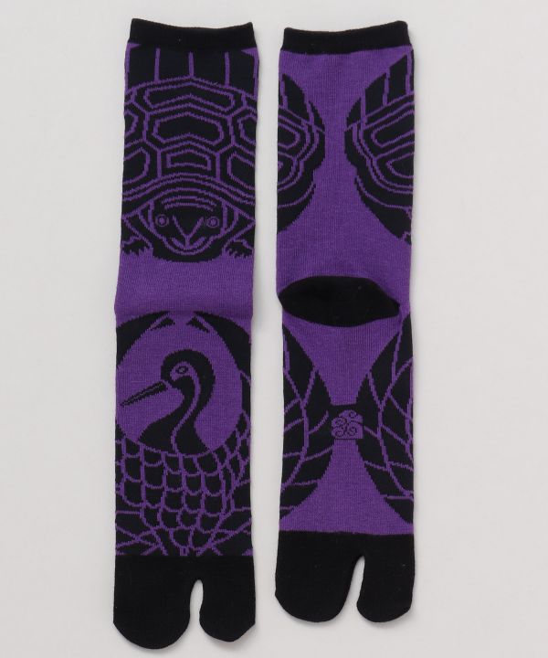 Tabi Socks - TSURUKAME KAMON  25-28cm