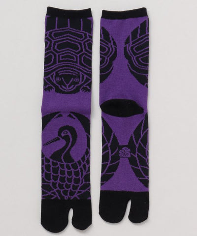 Tabi Socks - TSURUKAME KAMON  25-28cm