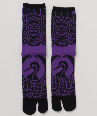 Tabi Socks - TSURUKAME KAMON  25-28cm