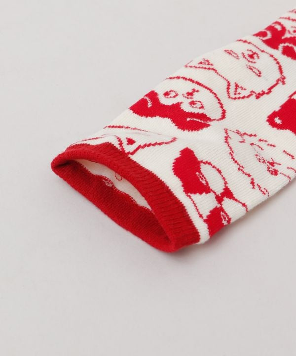 Tabi Socks - Dog Faces 23-25cm