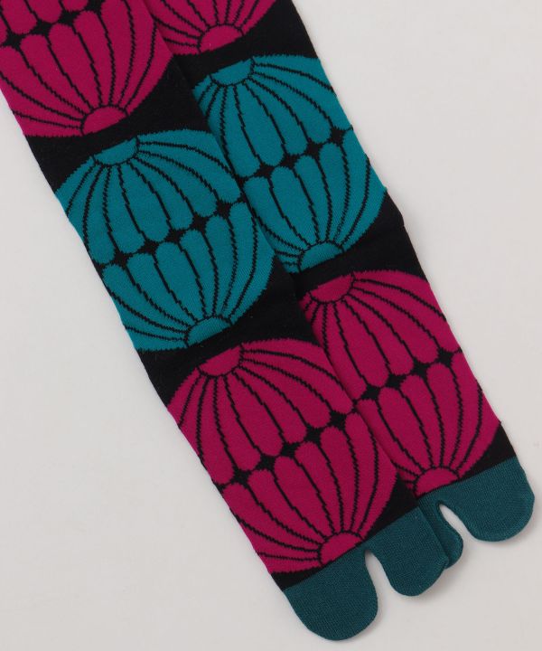 Tabi Knee Socks - KIKU 23-25cm