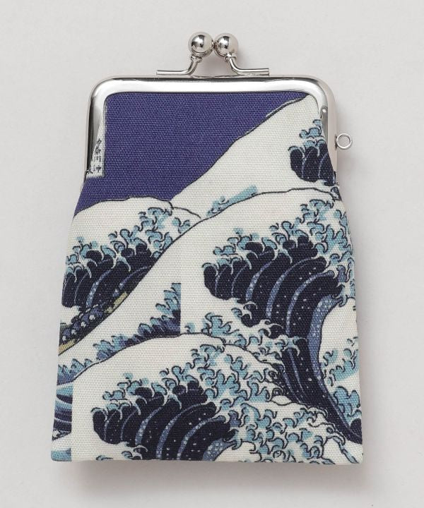 浮世絵がまぐちポーチ