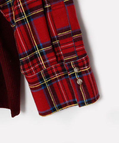 Patchwork Corduroy Shirt