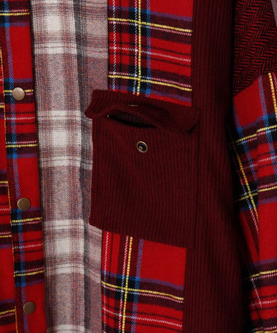 Patchwork Corduroy Shirt