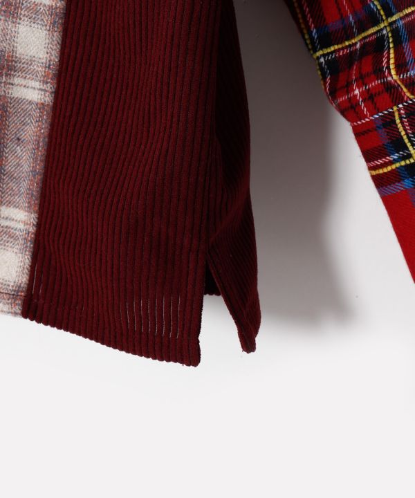 Patchwork Corduroy Shirt