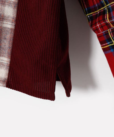 Patchwork Corduroy Shirt