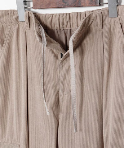 Men's Patchwork Corduroy Cargo Pants