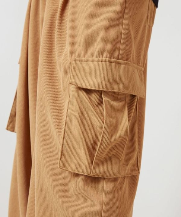 Men's Patchwork Corduroy Cargo Pants