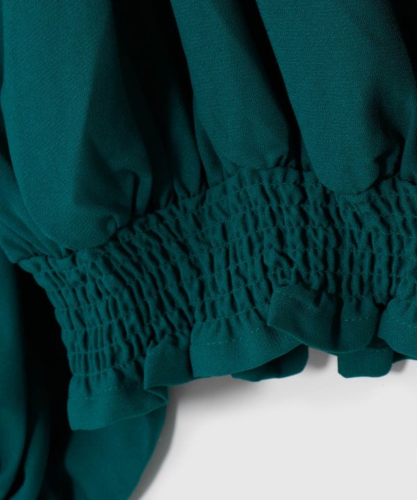 Peony Pattern Layered Top