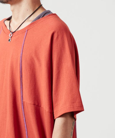 Men's Dolman Sleeve Top & Ribbed Tank Set