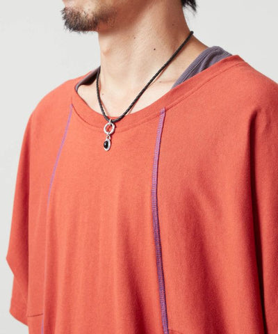 Men's Dolman Sleeve Top & Ribbed Tank Set