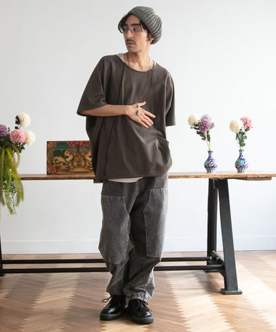 Men's Dolman Sleeve Top & Ribbed Tank Set