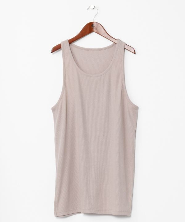 Men's Dolman Sleeve Top & Ribbed Tank Set