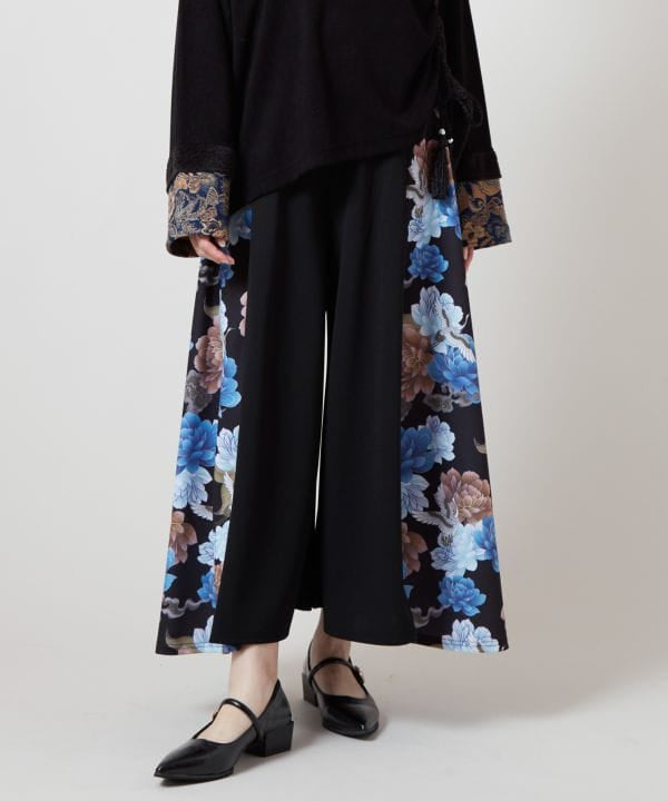 Asian Bohemian Wide Pants