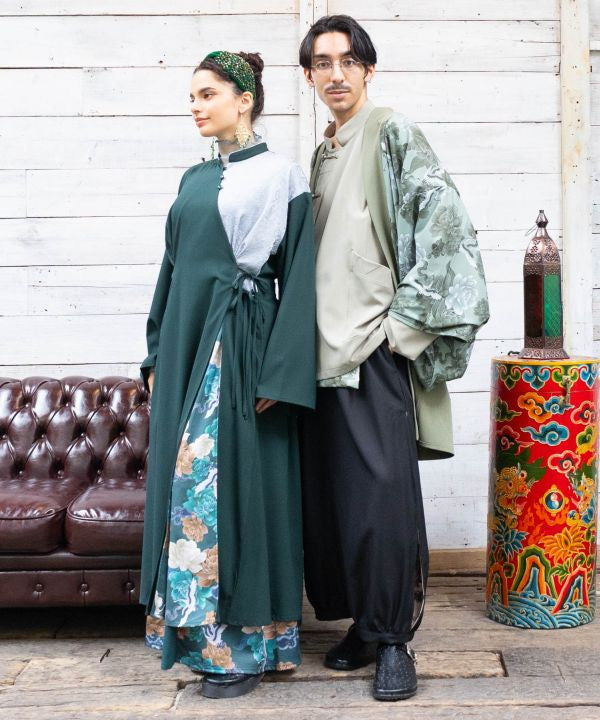 Asian Bohemian Reversible Cardigan