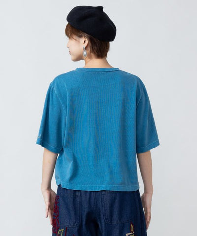 Vintage-Inspired 3/4 Sleeve T-Shirt by AMINA - Ametsuchi