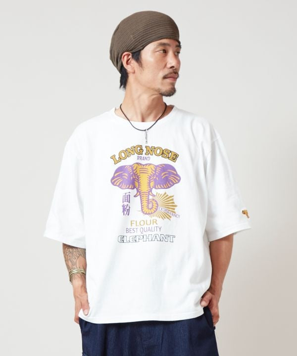 Men's Vintage-Inspired 3/4 Sleeve T-Shirt