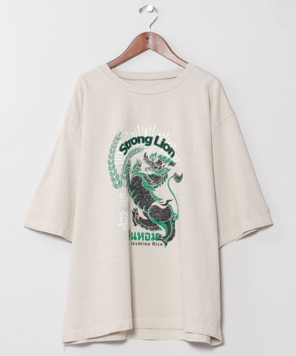 Men's Vintage-Inspired 3/4 Sleeve T-Shirt by AMINA - Ametsuchi