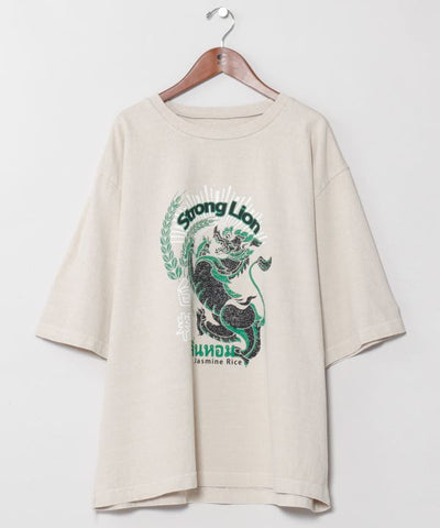 Men's Vintage-Inspired 3/4 Sleeve T-Shirt by AMINA - Ametsuchi