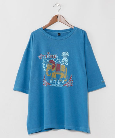 Men's Vintage-Inspired 3/4 Sleeve T-Shirt by AMINA - Ametsuchi
