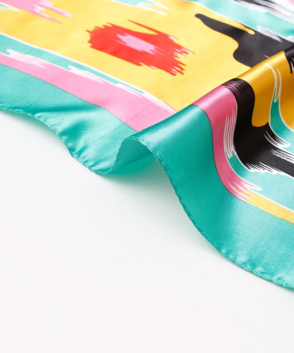 Vibrant Glossy Scarf