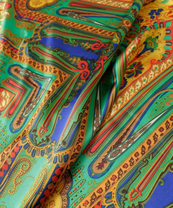 Vibrant Glossy Scarf