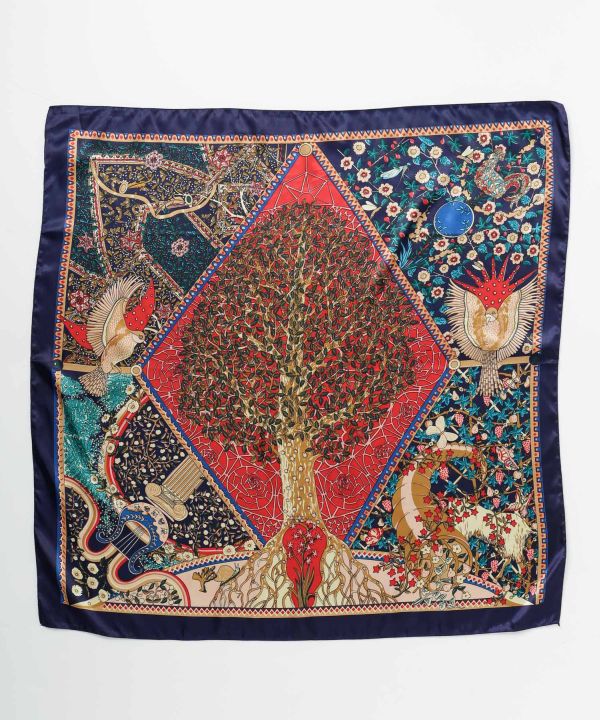 Vibrant Glossy Scarf