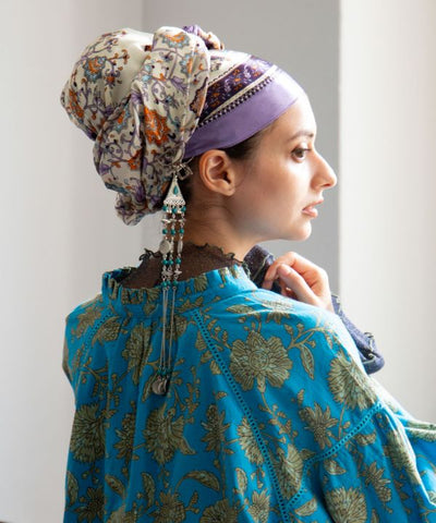 Vibrant Glossy Scarf