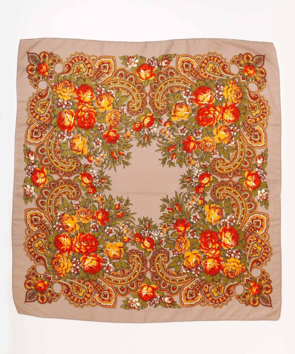 Elegant Floral Scarf