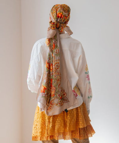 Elegant Floral Scarf