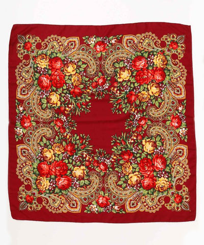 Elegant Floral Scarf