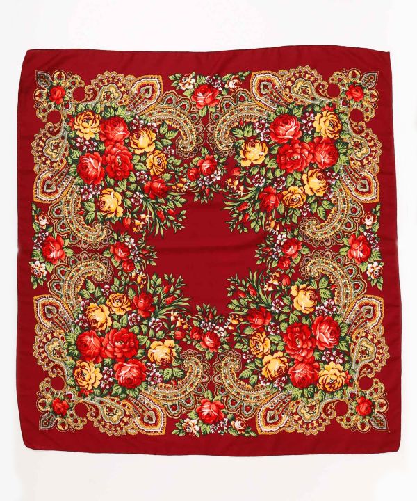 Elegant Floral Scarf