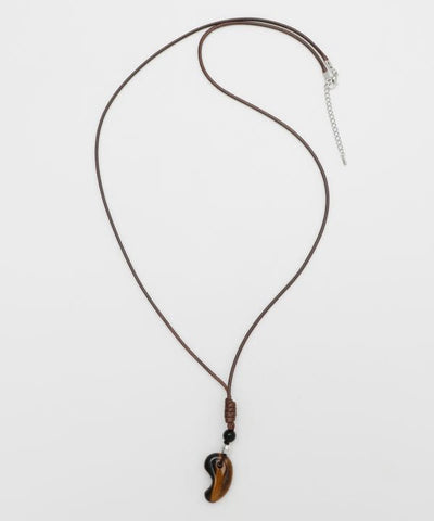 Magatama Pendant Necklace