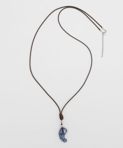 Magatama Pendant Necklace